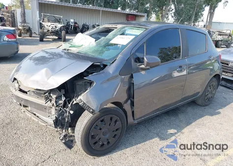 2015 Toyota Yaris L z USA, uszkodzony, nr VIN VNKKTUD38FA042017